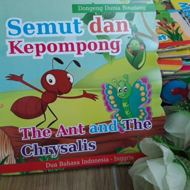 Jual Buku cerita/dongeng Semut dan kepompong Indonesia|Shopee Indonesia