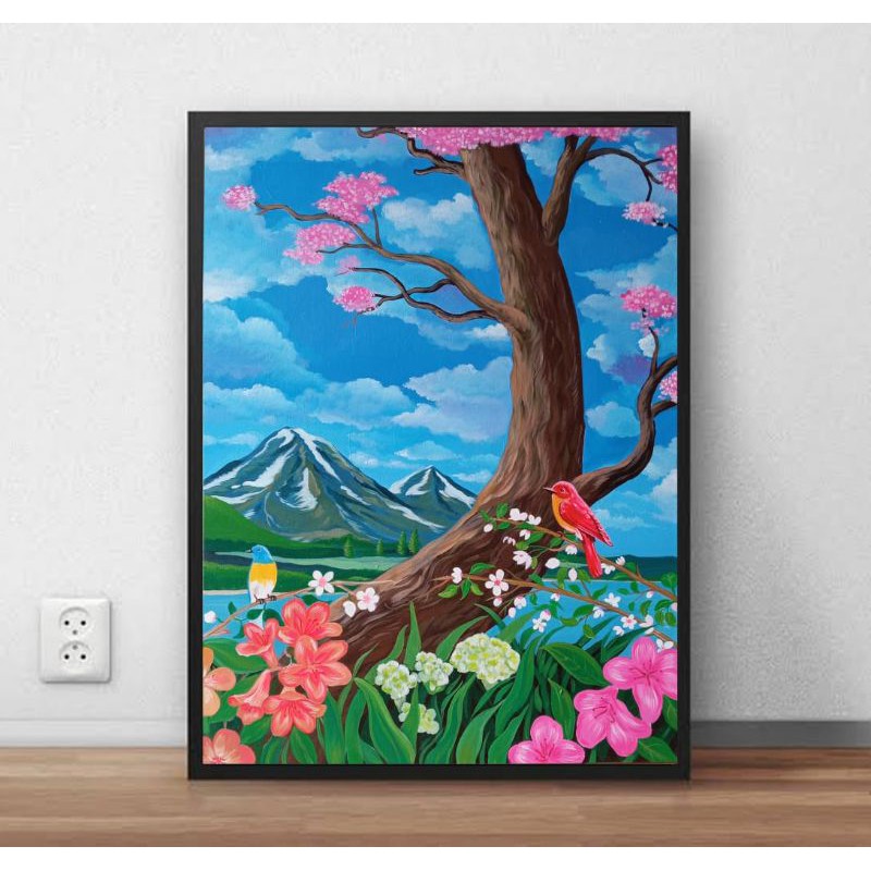 Jual Lukisan Pohon Kehidupan Indonesia|Shopee Indonesia 800_x_800_jpg