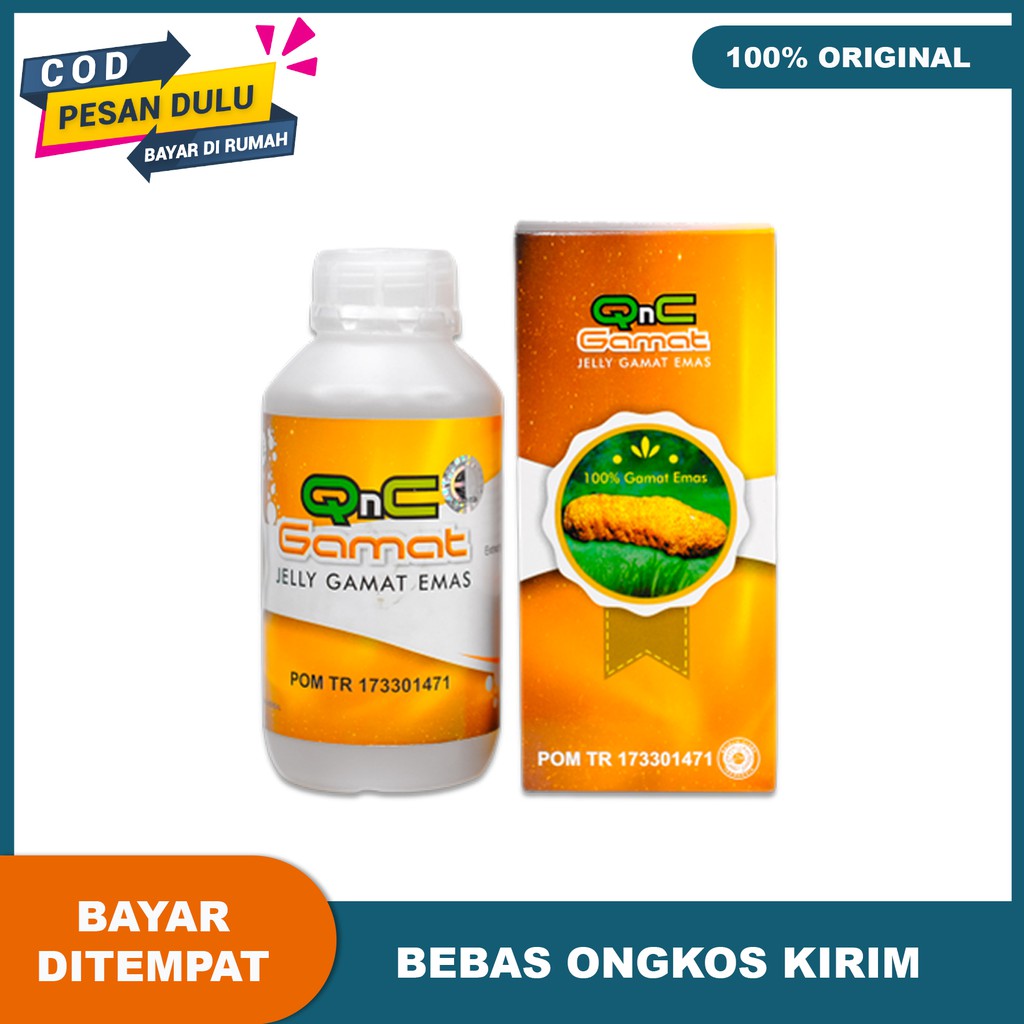 Jual Obat Demam Tinggi, Badan Lemas, Panas Dingin, Berkeringat Berlebih -  QnC Jelly Gamat - ASLI 100% Indonesia|Shopee Indonesia