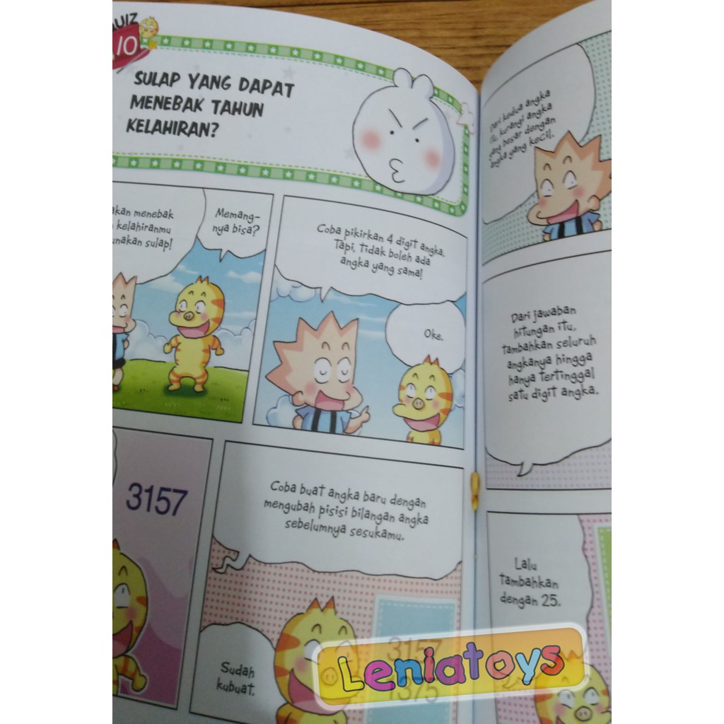 Jual Buku Komik Sulap Anak SCIENCE QUIZ: 1&hellip; 2&hellip; 3&hellip; ABRAKADABRA  Indonesia|Shopee Indonesia