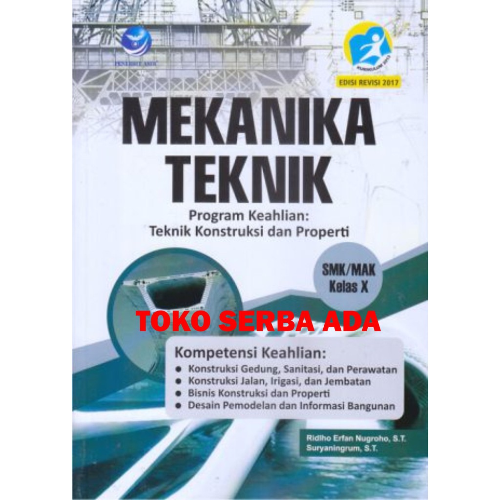 Mekanika Teknik SMK-MAK Kelas X Ridho Erfan Nugroho ANDI OFFSET | Shopee  Indonesia
