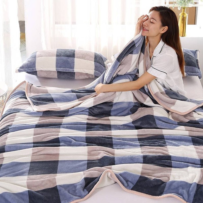 Jual Selimut Motif Kartun Bunga Gaya Korea Ukura CR203 Selimut Bulu Halus  Motif F Indonesia|Shopee Indonesia