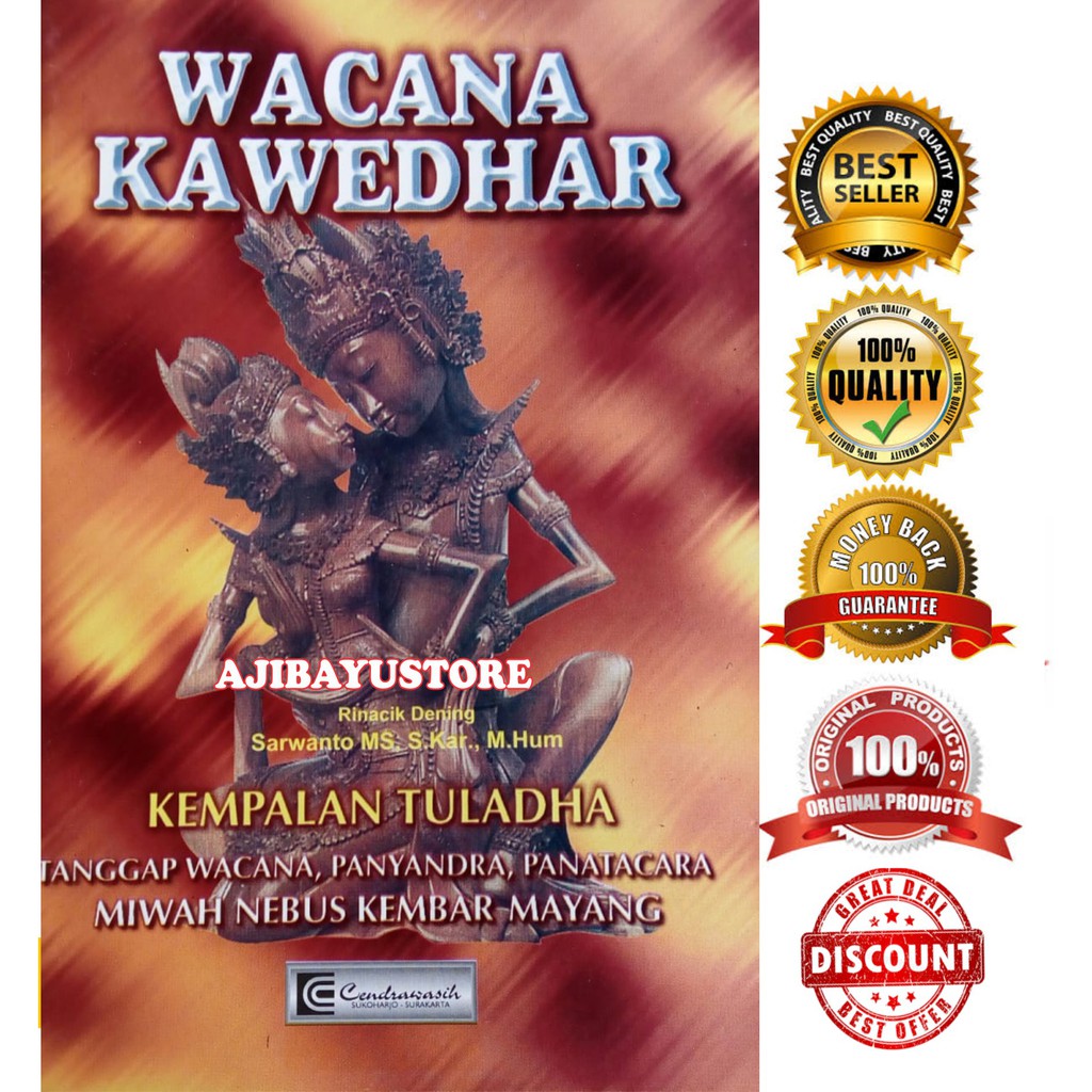 WACANA KAWEDHAR Kempalan Tuladha Tanggap Wacana Panyandra Panatacara  Sarwono MS Cendrawasih | Shopee Indonesia