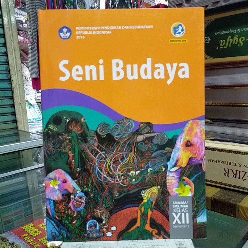 BUKU PAKET SENI BUDAYA KELAS 12 SEMESTER 2 SMA. | Shopee Indonesia