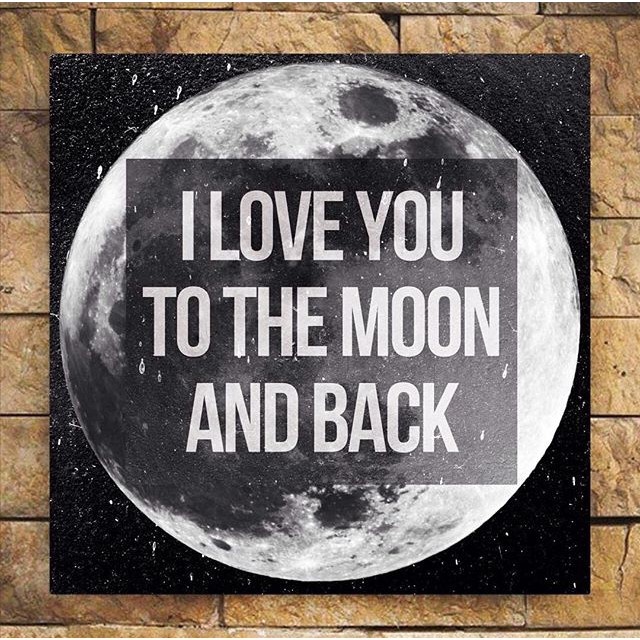 I Love You To The Moon And Back | Shopee Indonesia