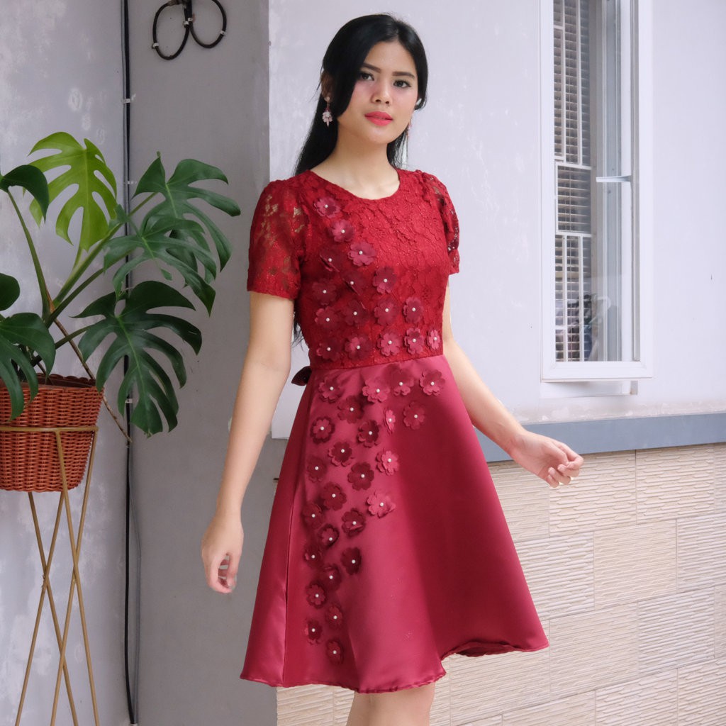 30 Model  Baju  Dress Buat Natal  Fashion Modern dan 
