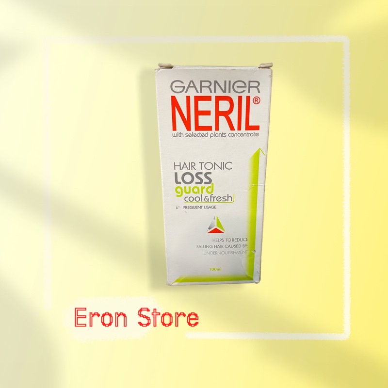 Garnier neril hair tonic loss guard cool and fresh 100 ml | Shopee Indonesia