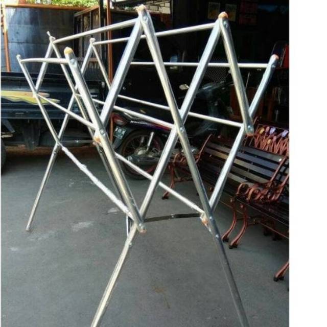 Jemuran Baju Stainless Steel jemuran pakaian besi stainless | Shopee  Indonesia