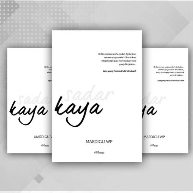 Sadar Kaya/Mardigu WP/Original | Shopee Indonesia