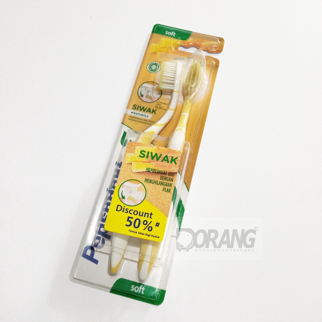 Jual Pepsodent Sikat Gigi Nature Essentials Siwak Isi 2 pcs  Indonesia|Shopee Indonesia