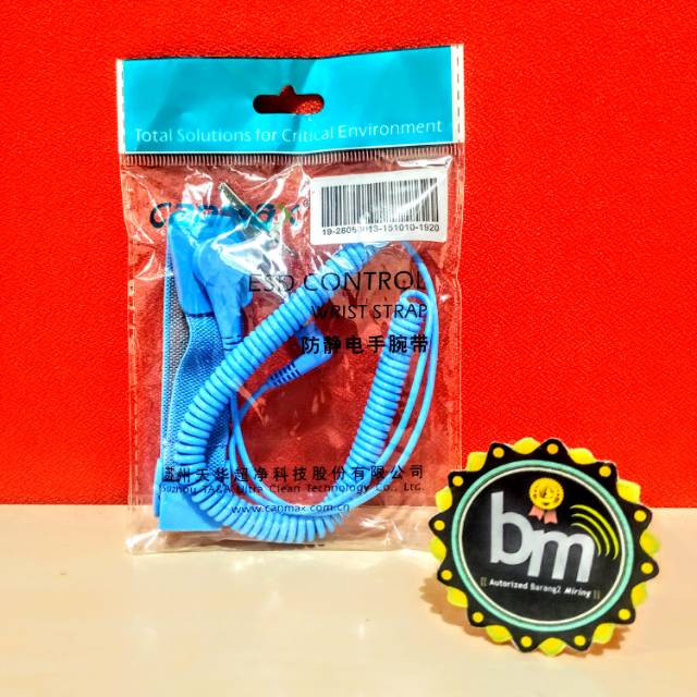Gelang Anti Statis Wrist strap ESD control / CANMAX ESD Cotrol | Shopee  Indonesia