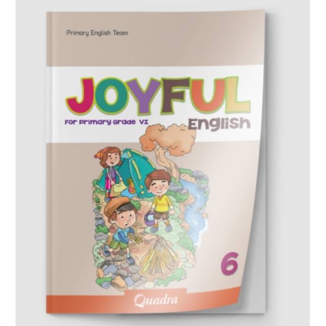 Buku bahasa inggris k13 joyful kelas 6 sd penerbit quadra | Shopee Indonesia