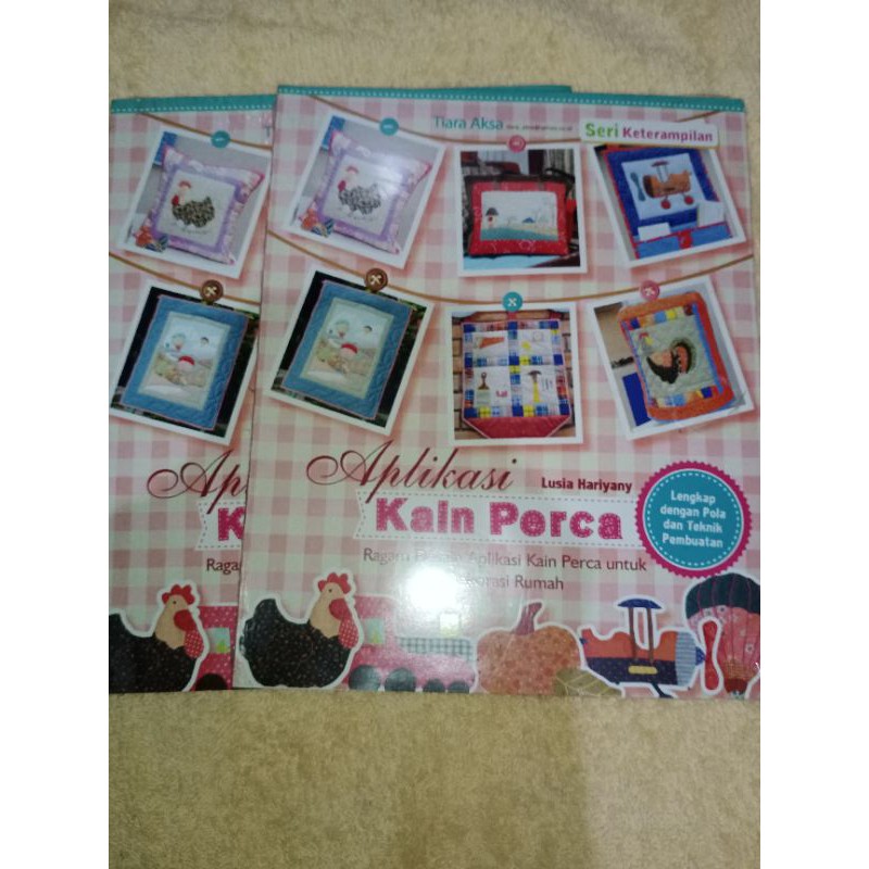 Buku Aplikasi Kain Perca | Shopee Indonesia