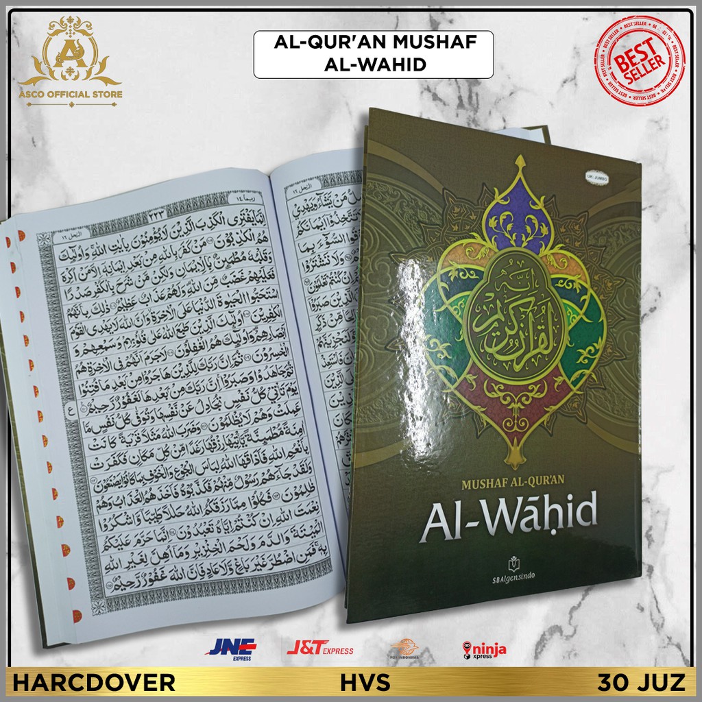 AL-QUR&rsquo;AN MUSHAF AL-WAHID (JUMBO) | Shopee Indonesia