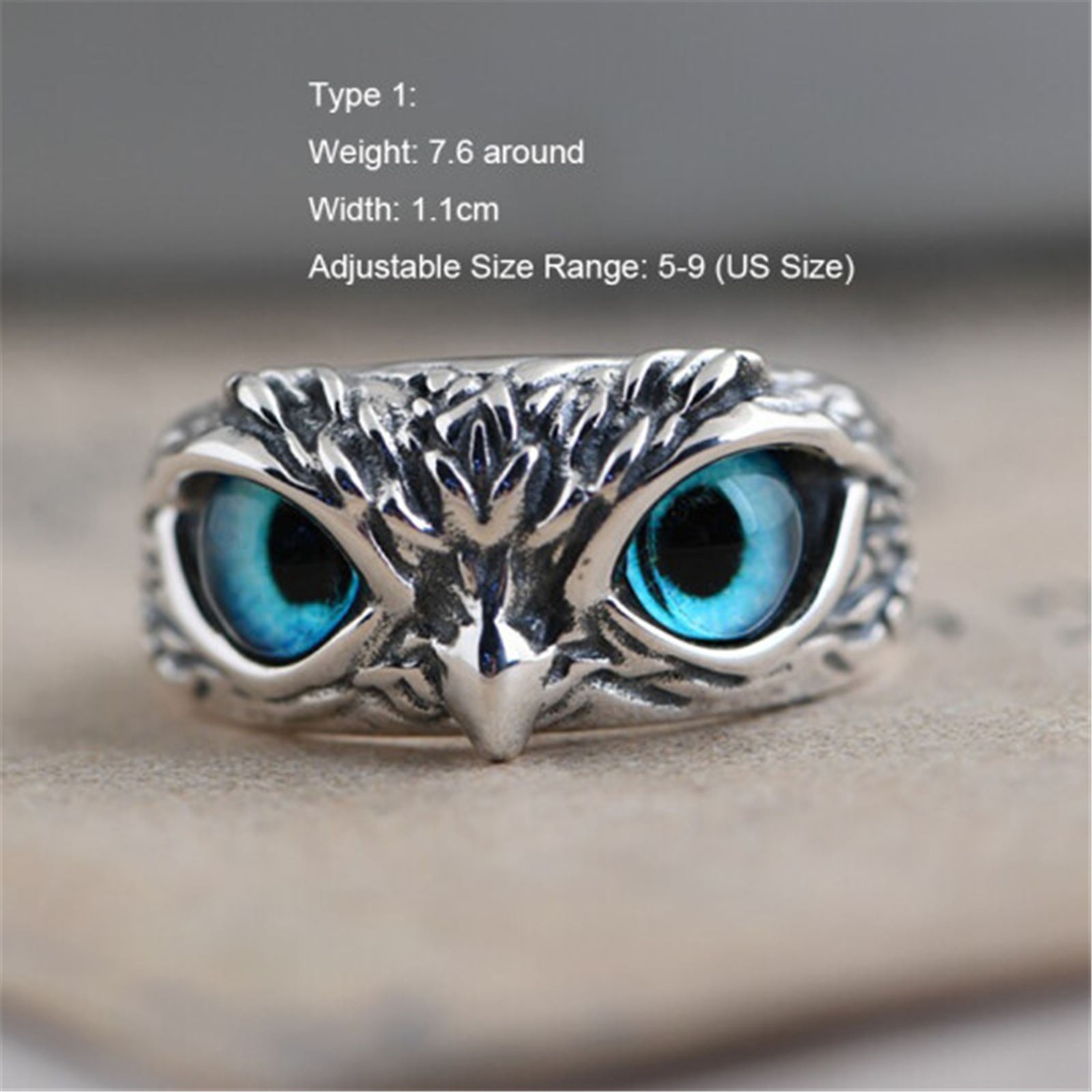 Jual Cincin Model Terbuka Adjustable Desain Hewan Mata Burung Hantu Bahan 925 Silver Gaya Retro Vintage Untuk Hadiah Hari Ibu Indonesia|Shopee Indonesia 1600_x_1600_jpg