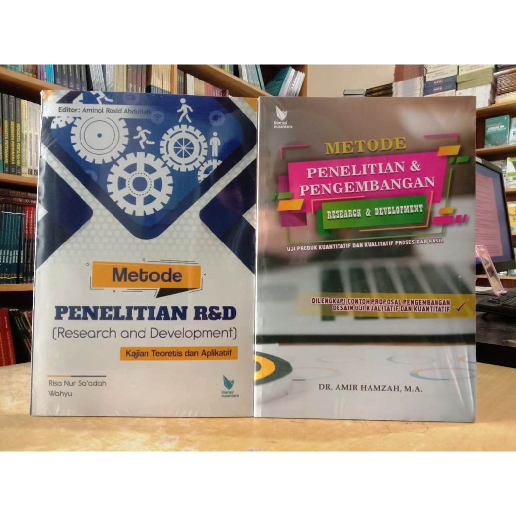 Paket 2 Buku Metode Penelitian dan Pengembangan - Research and Development  R&amp;D | Shopee Indonesia