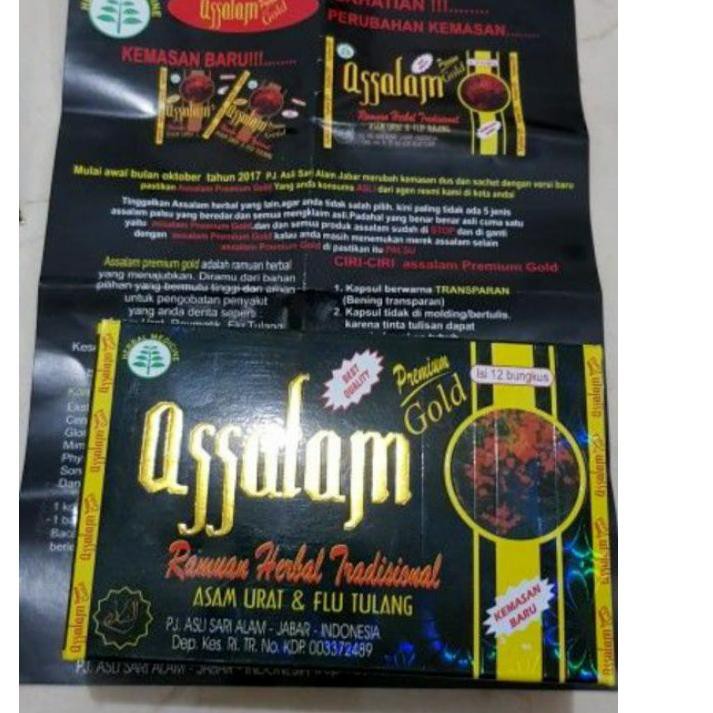 Produk Terbaik kapsul assalam gold obat asam urat, kl0&hellip; | Shopee Indonesia