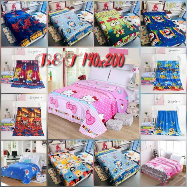 Jual Selimut bulu lembut motif karakter Termurah Indonesia|Shopee Indonesia