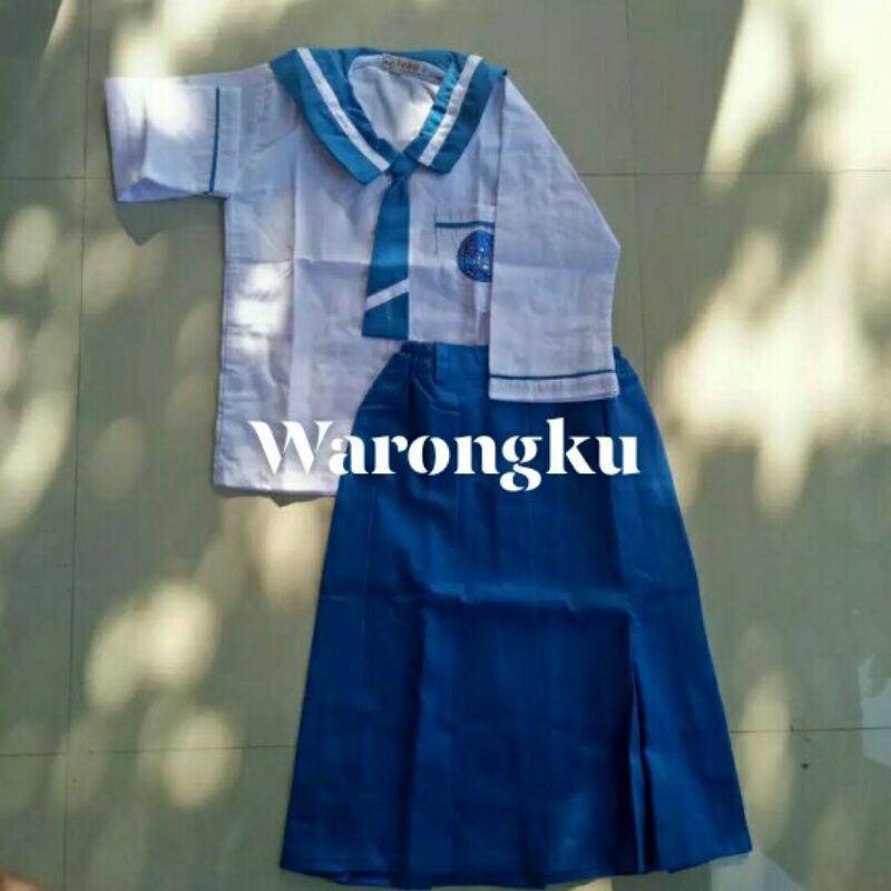 Jual SERAGAM ANAK TK MUSLIM BIRU PUTIH Indonesia|Shopee Indonesia