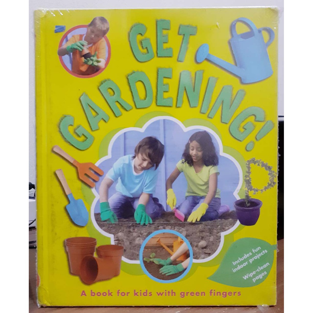 Buku Kegiatan Anak - Get Gardening! (Hard Cover) Bahasa Inggris - ORI |  Shopee Indonesia