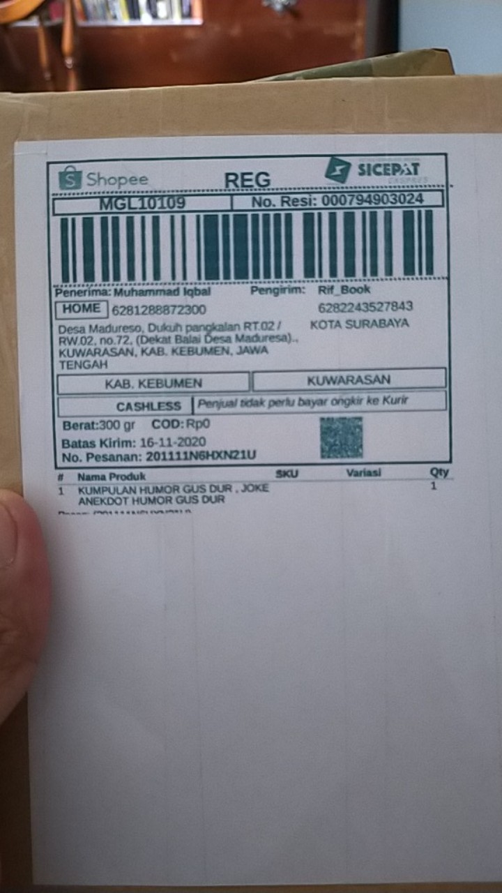 KUMPULAN HUMOR GUS DUR , JOKE ANEKDOT HUMOR GUS DUR | Shopee Indonesia