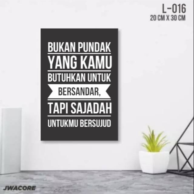 KATA KATA MUTIARA WALL DECOR HIASAN DINDING PAJANGAN DINDING | Shopee  Indonesia