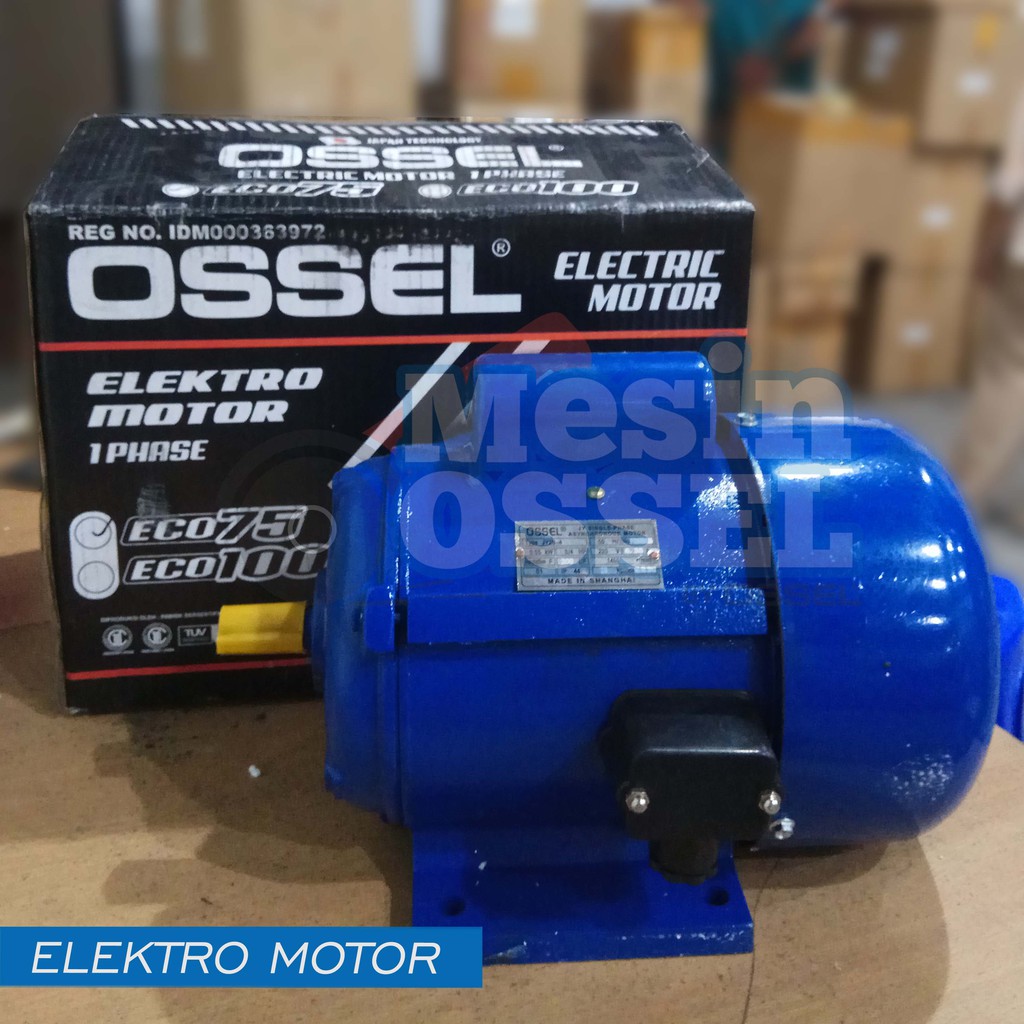 DINAMO LISTRIK 3/4 HP PUTARAN 1450 RPM OSSEL DINAMO LISTRIK 3/4 HP PUTARAN  1450 RPM | Shopee Indonesia