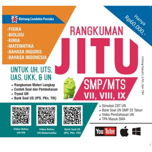 Kompas Ilmu Buku Rangkuman Jitu SMP/MTs Kelas 7, 8, 9 | Shopee Indonesia