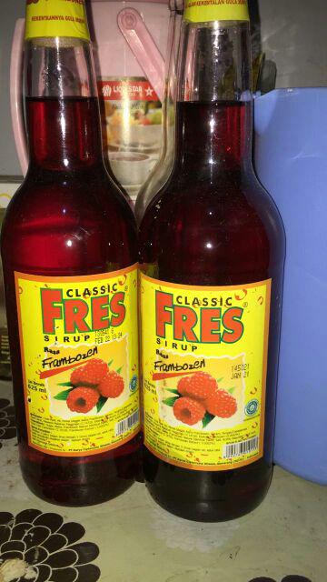 FRES SIRUP RASA FRAMBOZEN 625ml | Shopee Indonesia