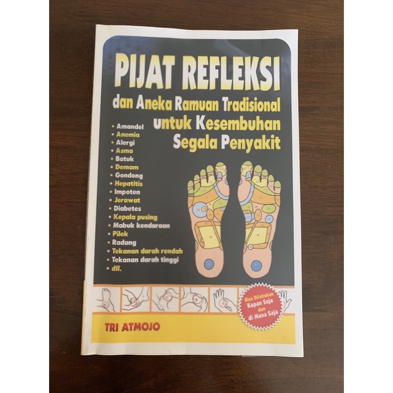 Jual Buku Panduan Pijat Refleksi Indonesia|Shopee Indonesia