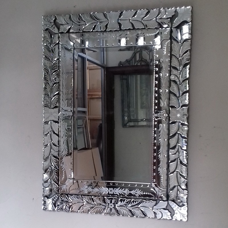 Cermin kaca bevel hiasan dinding model kaca ukiran venetian untuk kamar  tidur utama | Shopee Indonesia