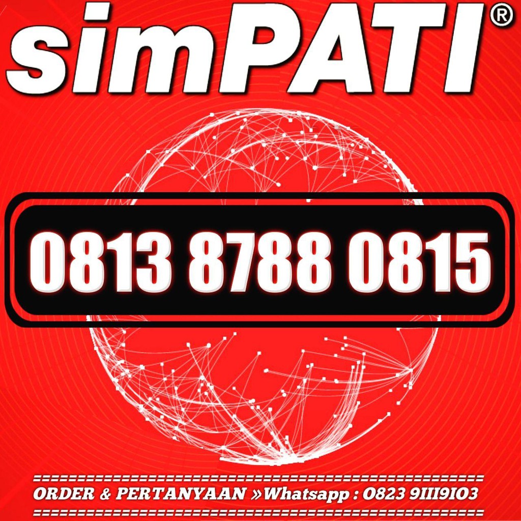 NOMOR - 0813 8788 0815 - NOMER HP CANTIK - KARTU PERDANA SIMPATI 4G |  Shopee Indonesia