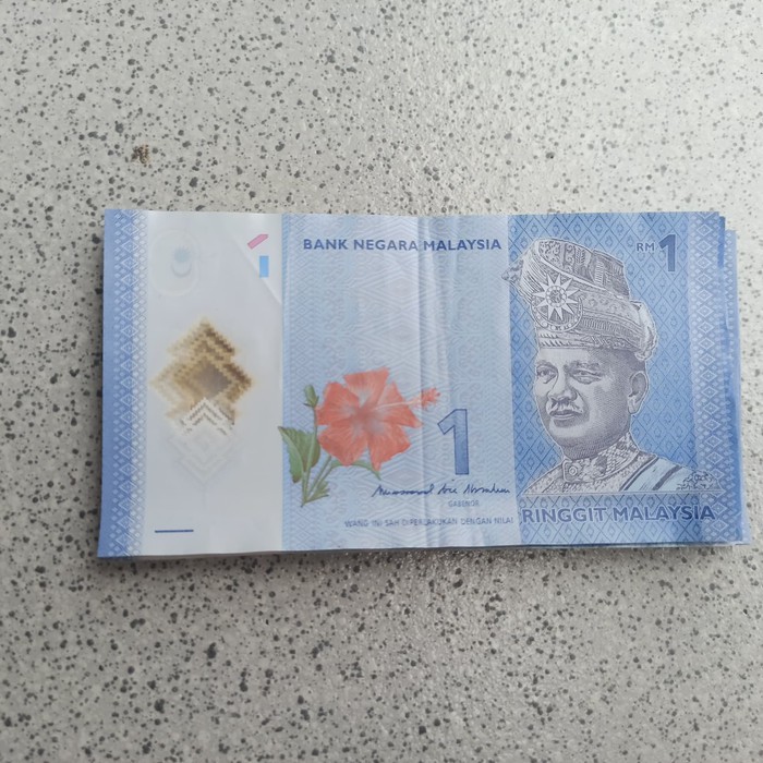 Mata uang Ringgit malaysia pecahan RM 1 terpercaya | Shopee Indonesia
