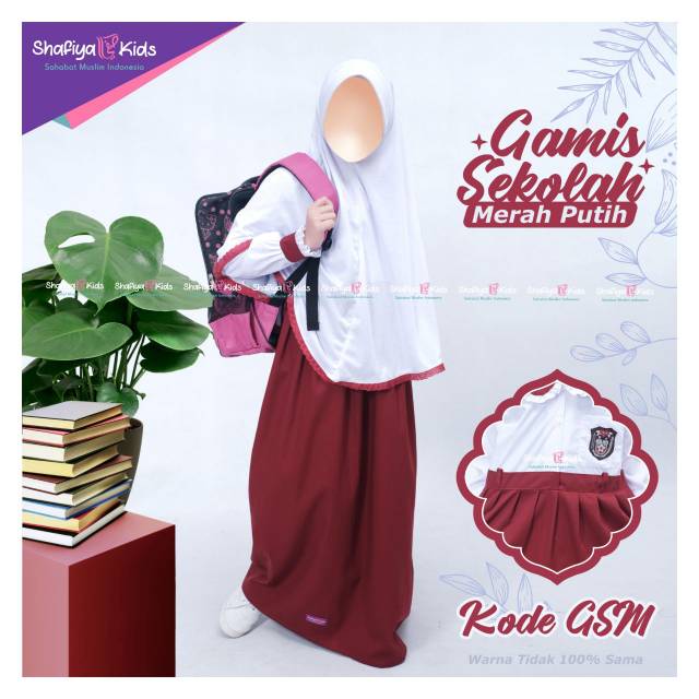 Jual [Termurah] GAMIS SERAGAM SEKOLAH SD Merah putih Indonesia|Shopee  Indonesia