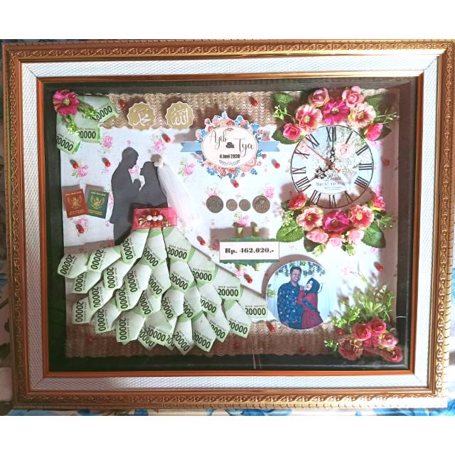 Mahar uang Ukuran 40x60 | Shopee Indonesia