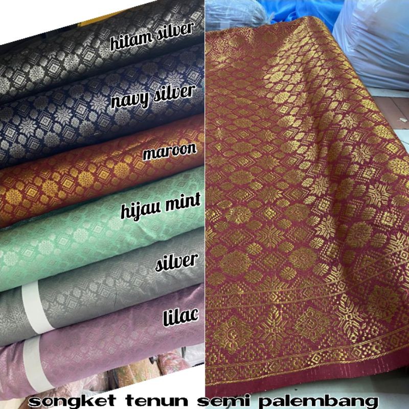Kain songket.bahan rok songket | Shopee Indonesia