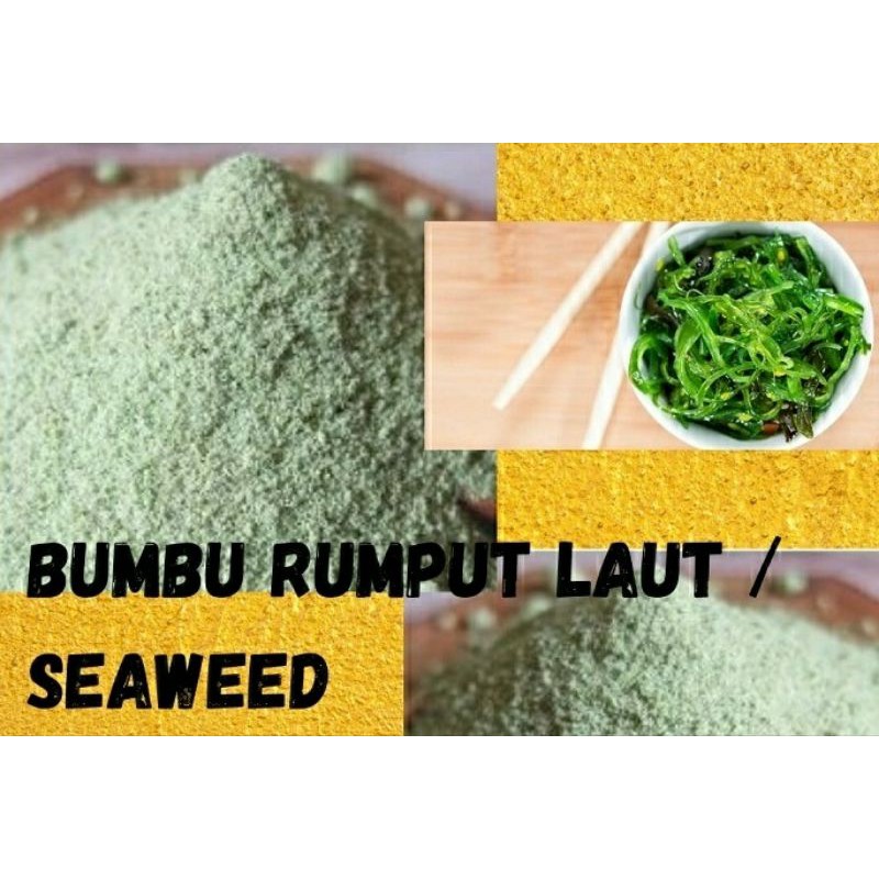 Termurah Bumbu Tabur Rumput Laut/Seaweed 1 kg Terlaris Repack | Shopee  Indonesia