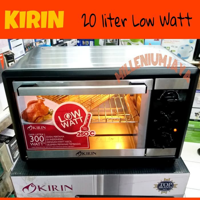 WT-195 OVEN KIRIN KBO 200 RA 20 LITER LOW WATT BODY STAINLESS PAKAI |  Shopee Indonesia