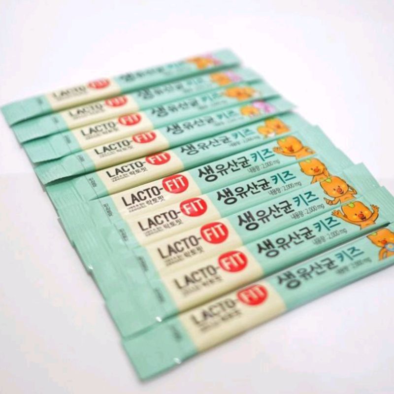 Exp Terbaru Jul 2022) Lactofit Probiotik Anak 3-15 tahun / Lactofit Kids  Import From Korea | Shopee Indonesia