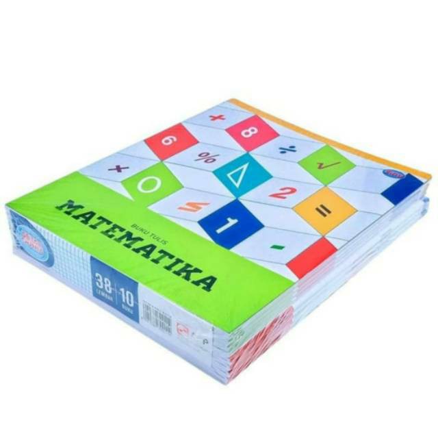 Buku Petak Kecil Matematika 38 lbr merk SIDU | Shopee Indonesia