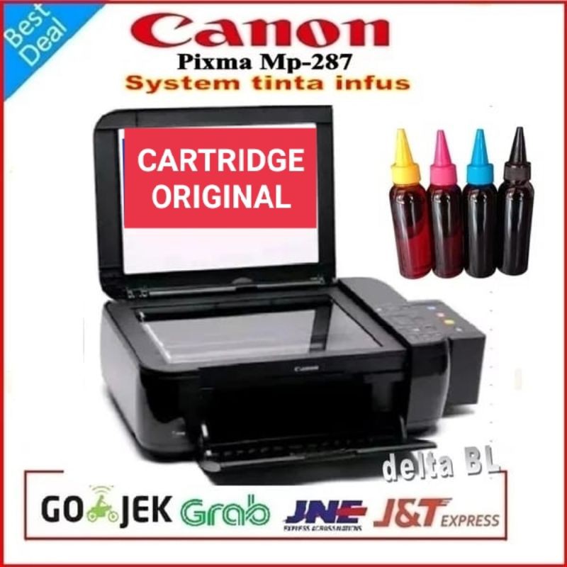 PRINTER CANON MP287 SYSTEM TINTA INFUS BOX EXCLUSIVE | Shopee Indonesia