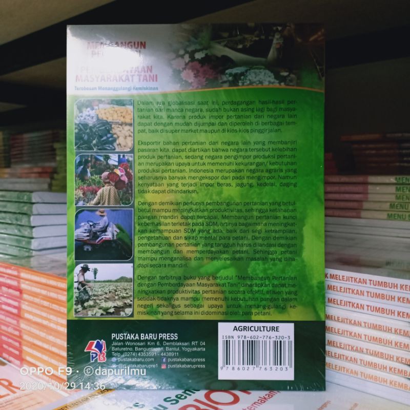 Jual Buku original: Membangun Pertanian dengan Pemberdayaan Masyarakat Tani  Indonesia|Shopee Indonesia