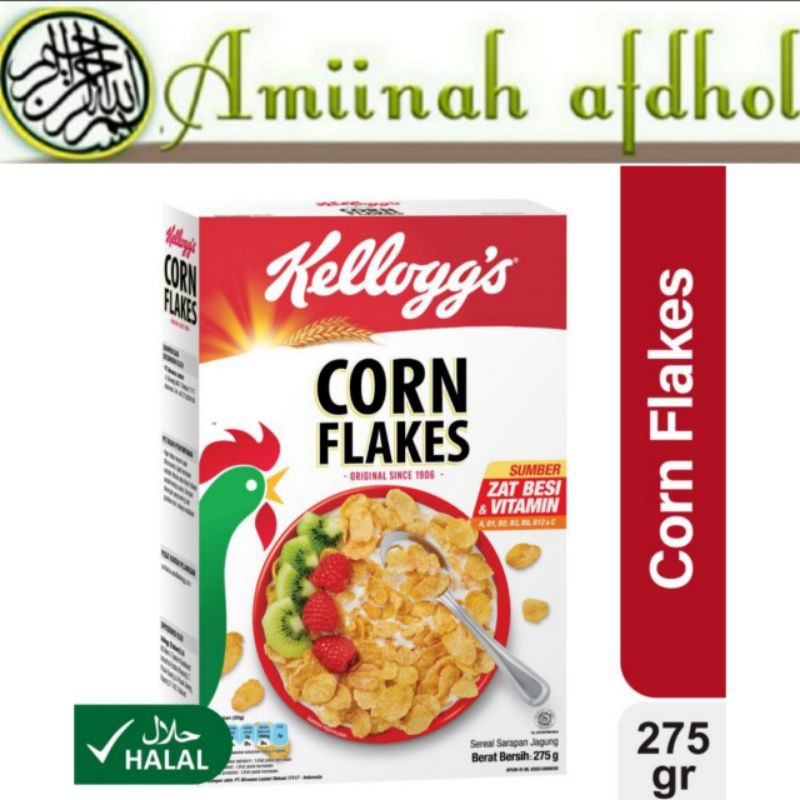 KELLOGG&rsquo;S Corn Flakes Sereal [275gr] | Shopee Indonesia