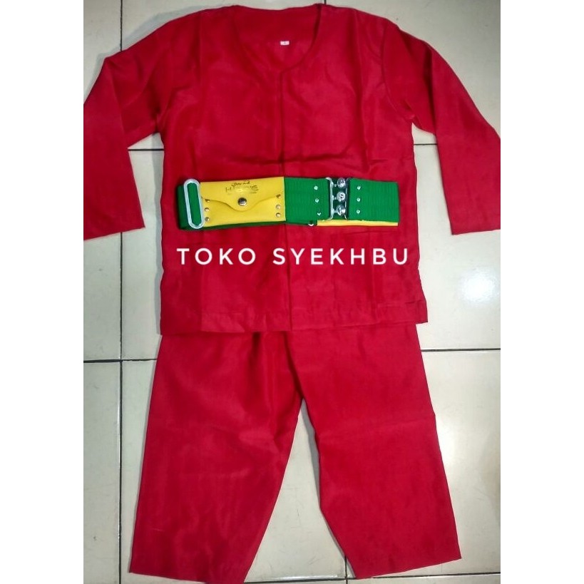 baju pangsi Betawi anak-anak setelan paket pangsi betawi anak dan sabuk |  Shopee Indonesia