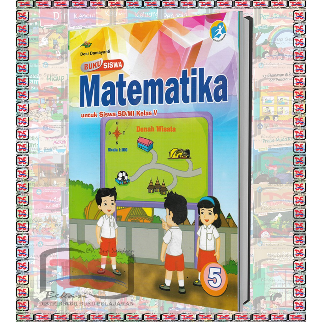 BUKU SISWA Kelas 5 SD MATEMATIKA Kurikulum 2013 REVISI Terbaru | Shopee  Indonesia