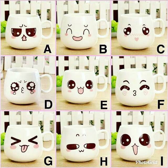 Jual {Sfmultiware} Mug / Cangkir / Gelas Motif Emoji Emoticon Unik Lucu Free Bubble Wrap Indonesia|Shopee Indonesia 640_x_640_jpg