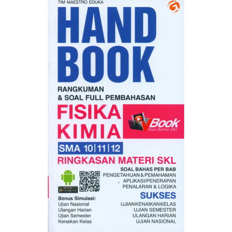 Handbook Rangkuman &amp; Soal Full Pembahasan Fisika - Kimia SMA Kelas 10, 11 &amp;  12 | Shopee Indonesia