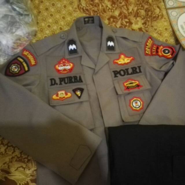 Jual Papan nama peniti buat BAJU PDH MURAAH Indonesia|Shopee Indonesia