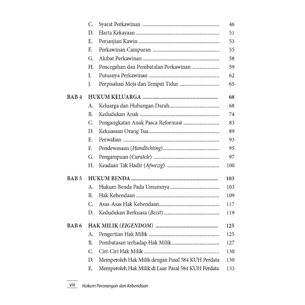 BUKU 16 - HUKUM PERORANGAN DAN KEBENDAAN | Shopee Indonesia