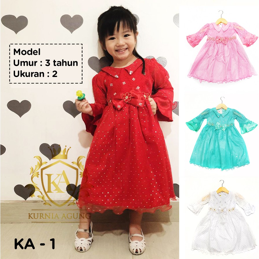 30 Model  Baju  Pesta Anak  Usia  3  Tahun  Fashion Modern 